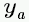 subscript_y_a